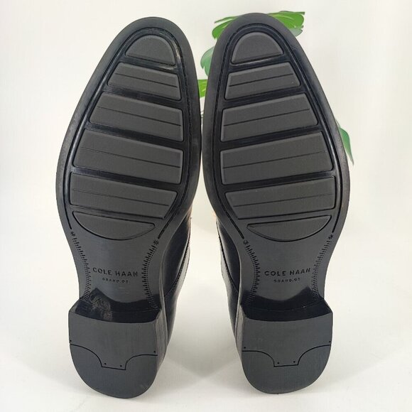 Cole Haan Men’s Lenox Hill Black Leather Cap Toe Oxford Shoes Size 9.5W US main image 6